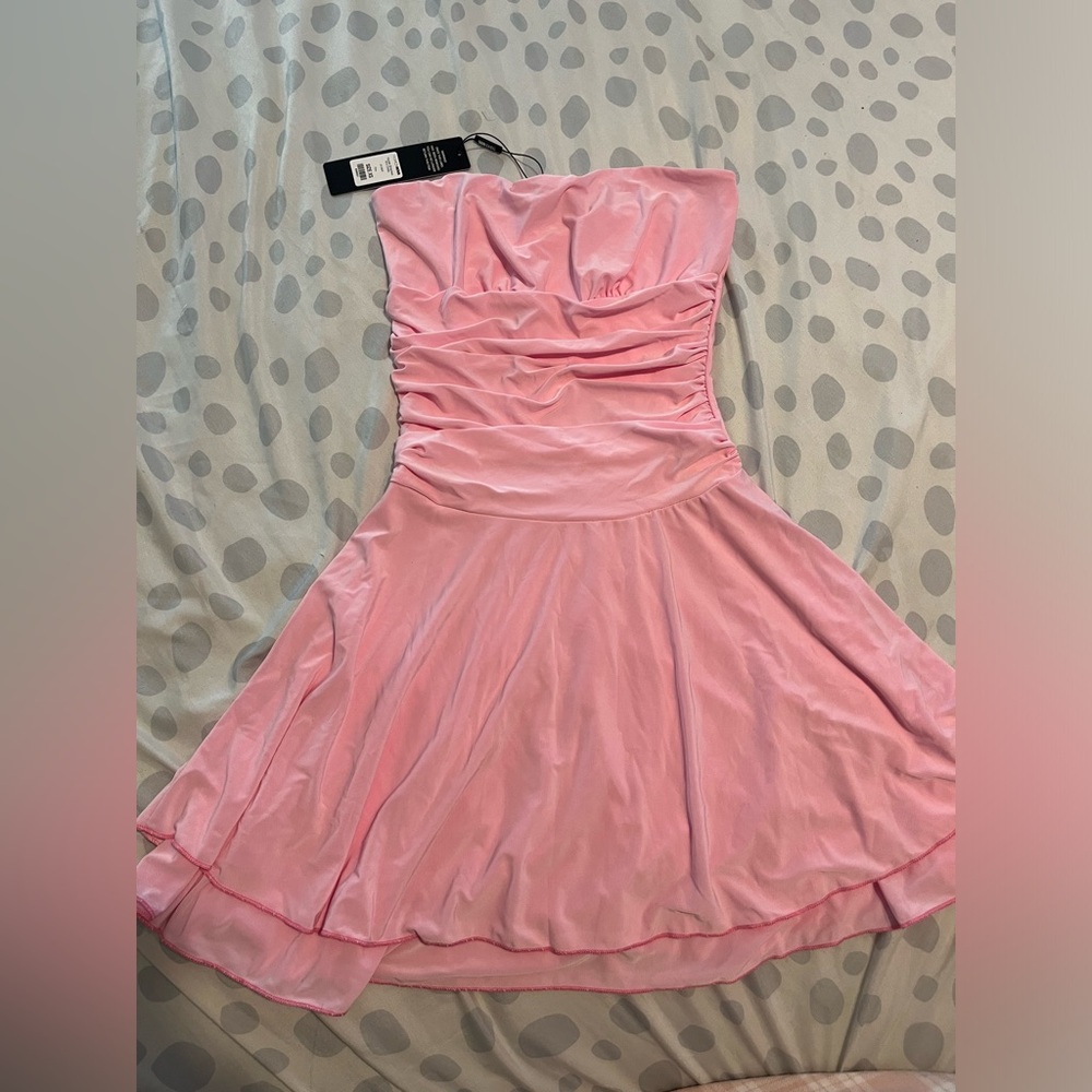 Women’s fashion nova pink dress size XS